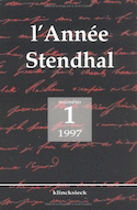 Année Stendhal (L'), no 01